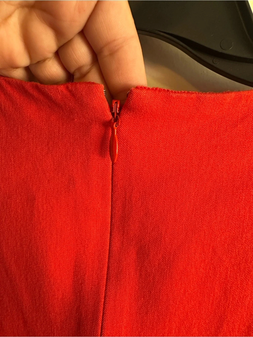 J. Crew Red Mini  Sheath Dress
